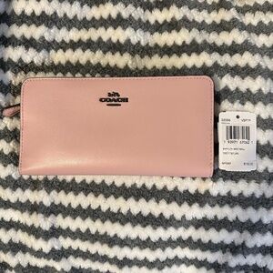 Coach Smith Leather Skinny Wallet